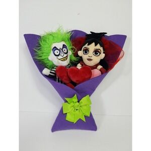 Beetlejuice & Lydia Valentine's Day Movie Collectible 13" Plush Bouquet by Ruz